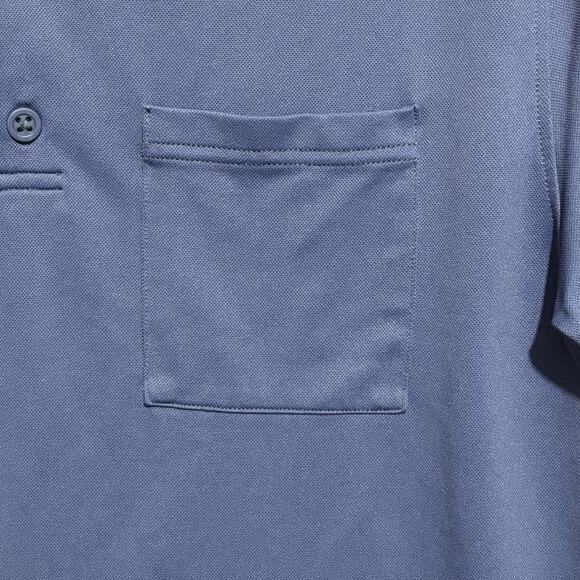 RHONE Polo Shirt Men’s Large Blue Stretch Short Sleeve RN#141364 Preppycore - Picture 6 of 12